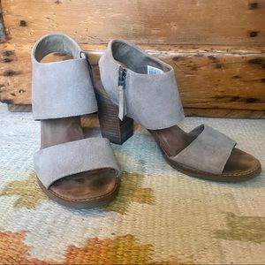 Toms Suede Women's Majorca Cutout Sandals
